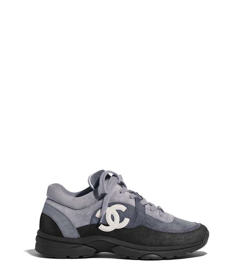 chanel sneakers heren grijs|Chanel shoes canada.